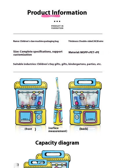 Bolsa Transparente para Dulces y Regalos de Cumpleaños Infantil - Image 10