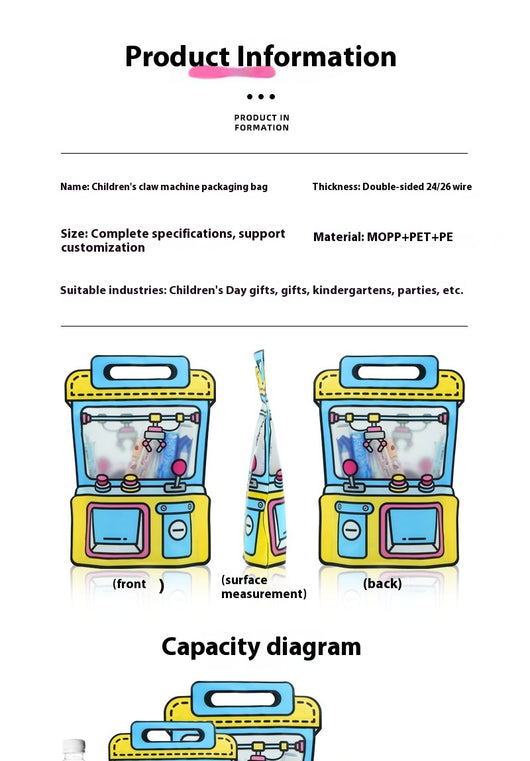 Bolsa Transparente para Dulces y Regalos de Cumpleaños Infantil - Image 10
