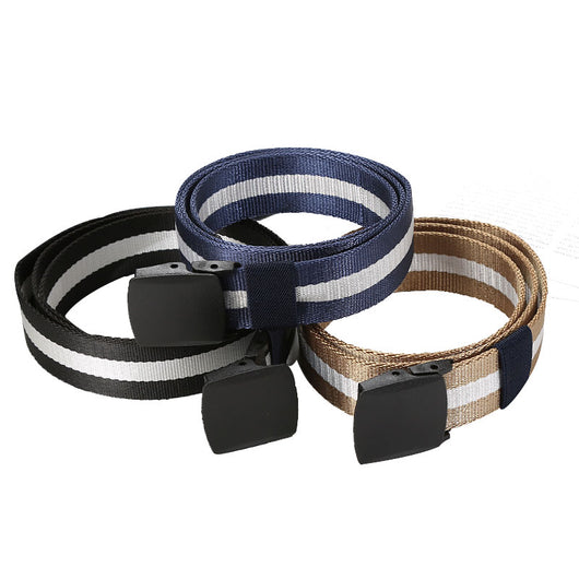 Cinturón de Lona para Hombre con Hebilla Automática Outdoor - Image 10