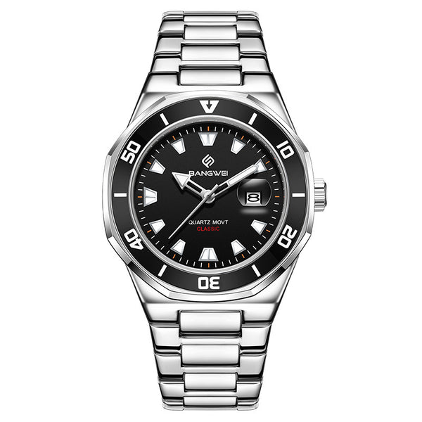 Reloj de Cuadrante Grande para Hombre - Estilo Empresarial con Movimiento de Cuarzo - Image 6