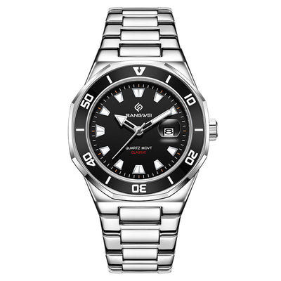 Reloj de Cuadrante Grande para Hombre - Estilo Empresarial con Movimiento de Cuarzo - Image 6
