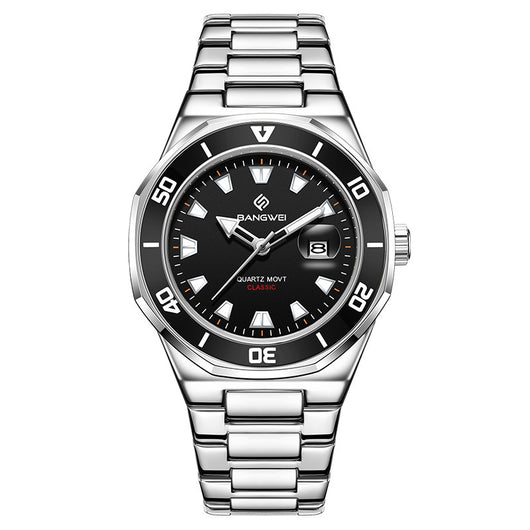 Reloj de Cuadrante Grande para Hombre - Estilo Empresarial con Movimiento de Cuarzo - Image 6