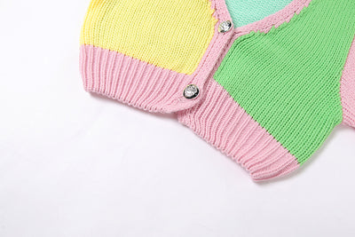 Playera Crop Top Escote V Ajustada y Sensual - Image 2