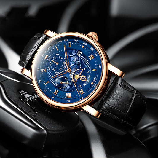 Reloj Mecánico Automático Tourbillon para Hombre