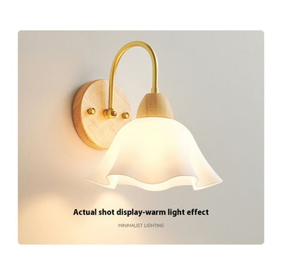 Lámpara de Noche Nórdica en Madera Natural Estilo Minimalista - Image 13