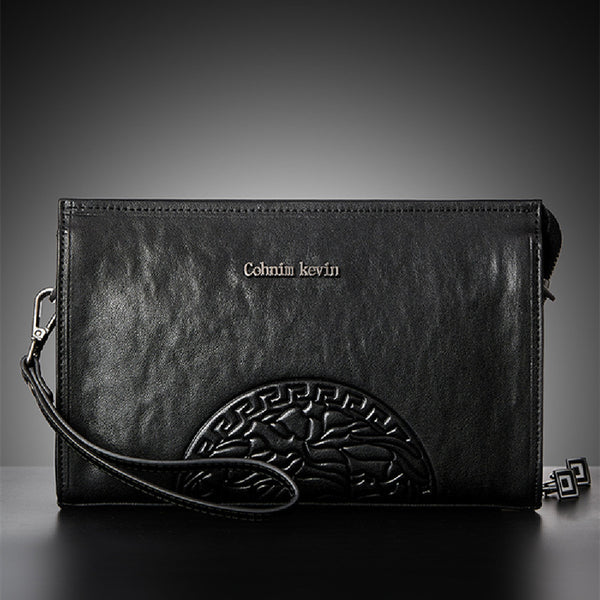 Bolso Mensajero de Cuero Personalizado para Hombre