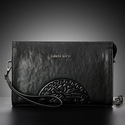 Bolso Mensajero de Cuero Personalizado para Hombre
