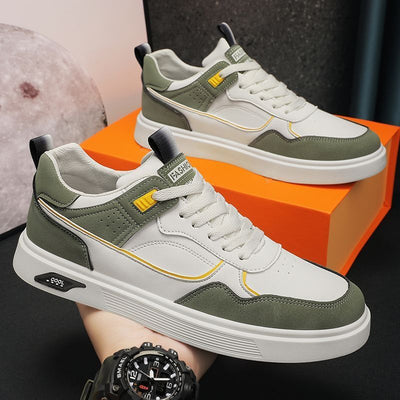 Tenis de Lona Transpirable Estilo Coreano para Hombre - Image 4
