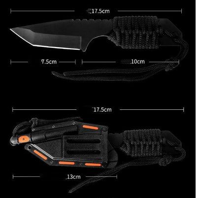 Cuchillo de Supervivencia Portátil de Alta Dureza