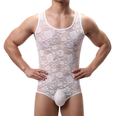 Chaleco Moldeador de Encaje para Hombre - Faja Integral