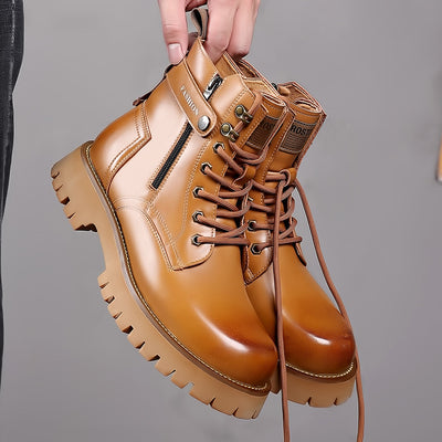 Botas Martin de Caña Alta con Suela Gruesa - Estilo Robusto y Duradero - Image 11