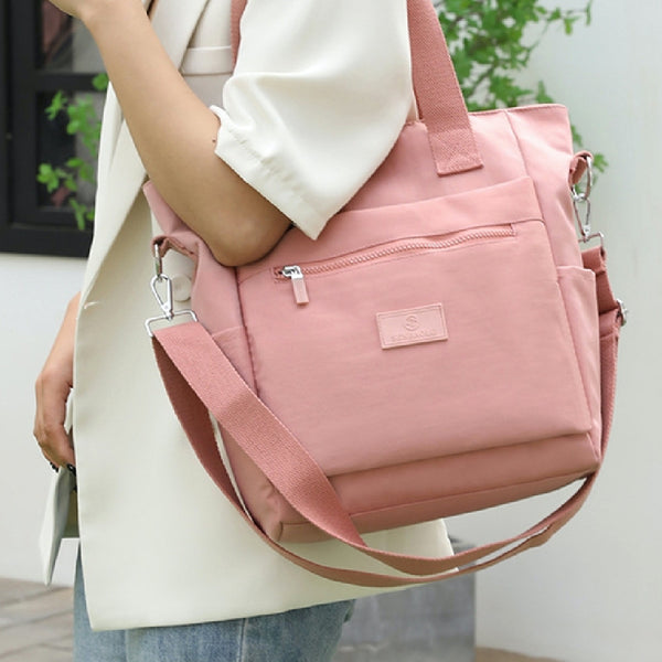 Bolso de Hombro Nylon para Mujer - Gran Capacidad Ideal para Viajes