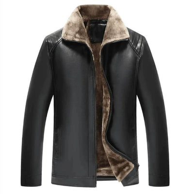 Chaqueta de Cuero para Hombre - Abrigo Invernal Premium - Image 5