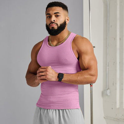 Camiseta Deportiva Sin Mangas Cuello Redondo para Hombre - Image 8