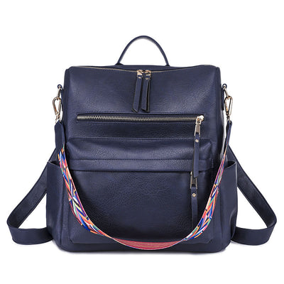 Mochila de Cuero Vintage con Gran Capacidad - Image 16