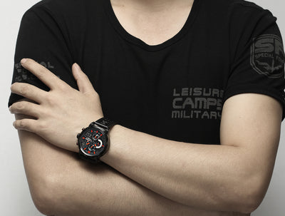 Reloj de Pulsera Cuarzo Hombre con Correa de Cuero Impermeable - Image 10