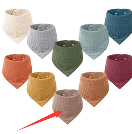 Pañoleta Absorbente para Bebé de Algodón Puro - Image 9
