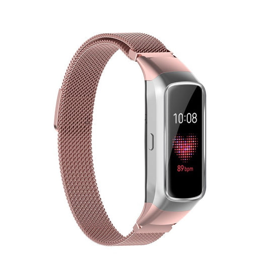 Pulsera Deportiva Inteligente Resistente al Agua con Correa Metálica - Image 2