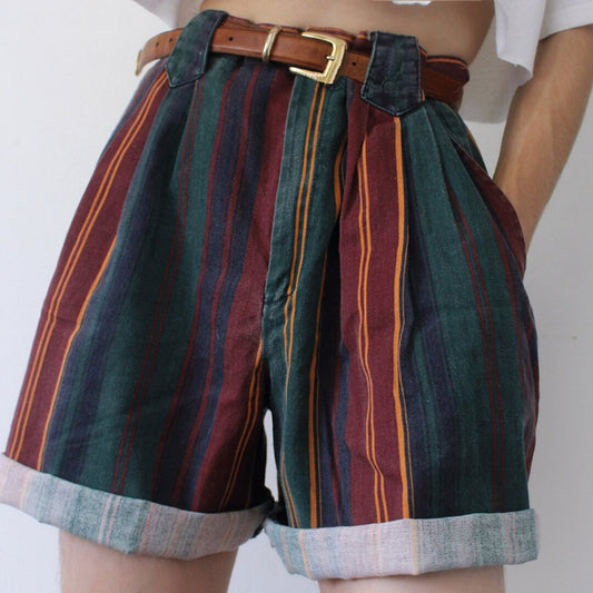 Shorts Deportivos Talla Grande Cintura Alta Pierna Ancha Verano
