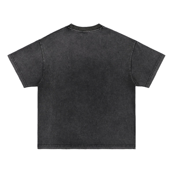 Camiseta Estampada Desgastada para Hombre