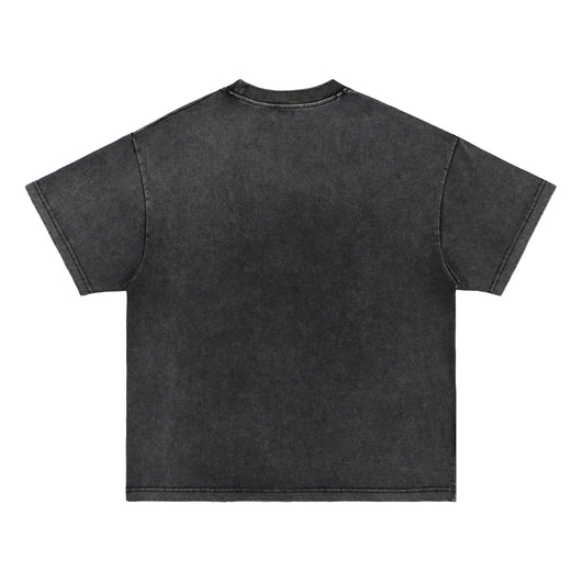 Camiseta Estampada Desgastada para Hombre - Image 2