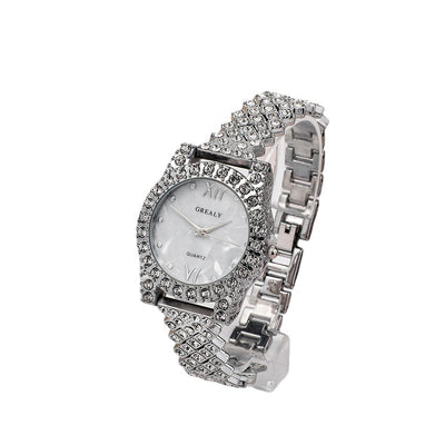 Reloj de Cuarzo con Pulsera de Mariposa y Cristales Zircón - Image 8