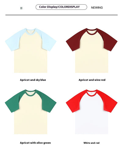 Playera Raglan Contraste 230g para Hombre - Comodidad de Verano - Image 28