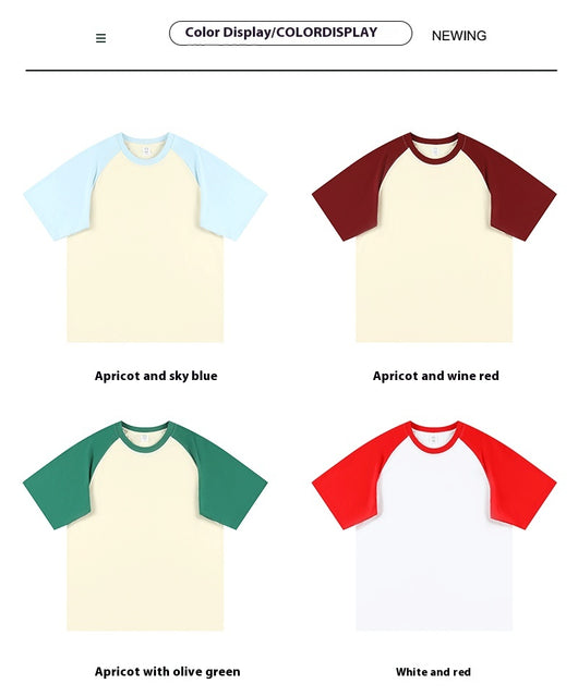 Playera Raglan Contraste 230g para Hombre - Comodidad de Verano - Image 28