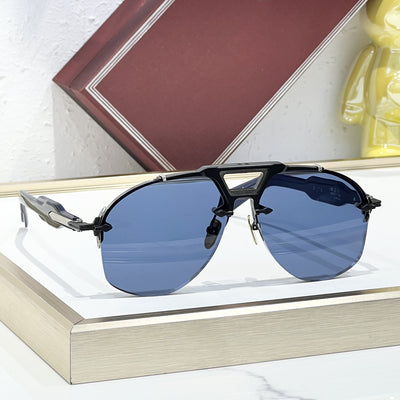 Gafas de Sol Piloto Metal Lujo Ligero - Protección UV Estilo INS - Image 27