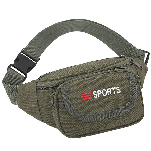 Bolsa de Cintura Multifuncional para Hombre - Deportes y Aventura