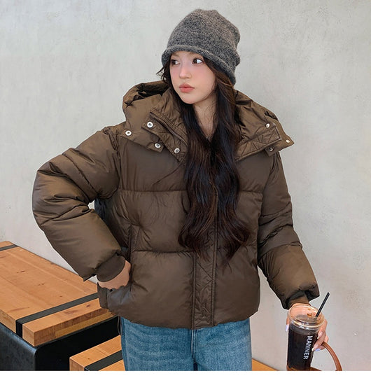 Abrigo Universitario Cálido y Acolchado para Mujer - Image 27