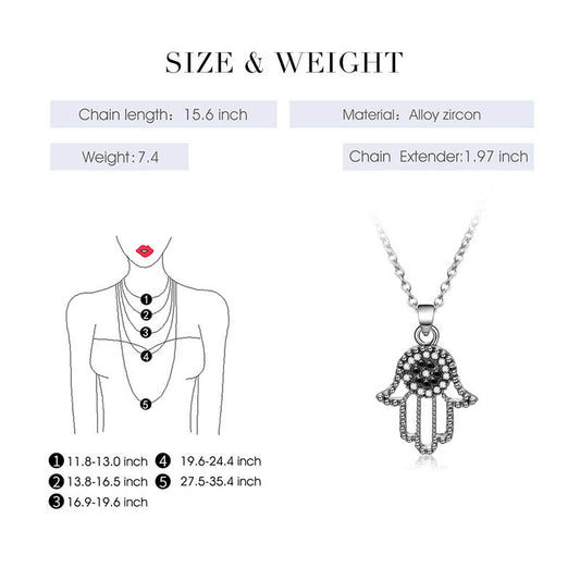 Conjunto de Collar y Aretes de Aleación Retro con Circonitas - Image 2