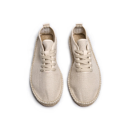 Zapatos Casuales de Algodón y Lino para Hombre - Image 10