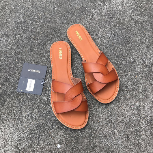 Pantuflas Casuales Cómodas con Hebilla de Cuero para Mujer Talla Grande - Image 13