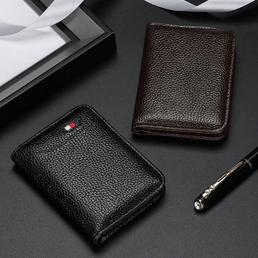 Cartera Ejecutiva de Cuero para Tarjetas Bancarias - Image 4