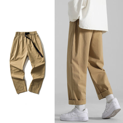 Pantalones Casuales Sueltos para Hombre - Tela Fina para Verano - Image 5
