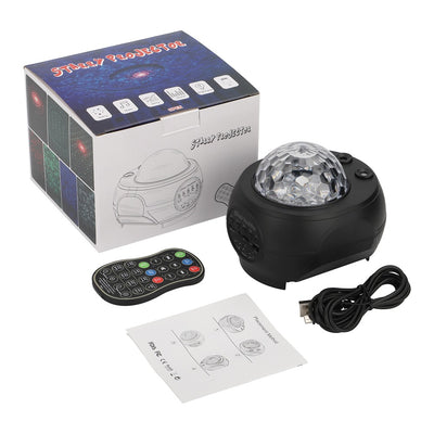 Proyector de Luz Nocturna Galaxy con Olas Oceánicas LED, Altavoz Bluetooth y Música - Image 20