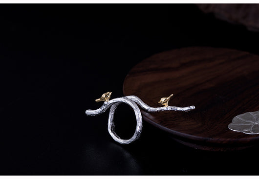 Anillo Ajustable con Diseño de Ave - Image 15
