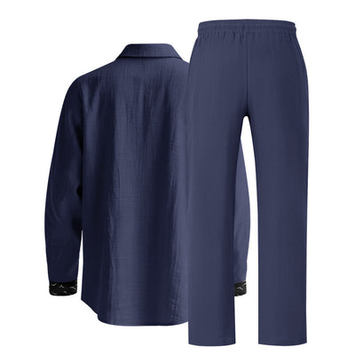 Conjunto de Lino para Hombre: Camisa y Pantalón - Image 39
