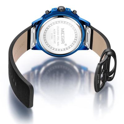 Reloj Deportivo Multifuncional de Cuero con Calendario - Image 11