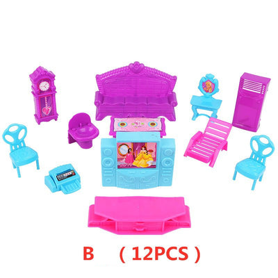 Casa de Juegos Infantil con Muebles y Decoración - Image 3