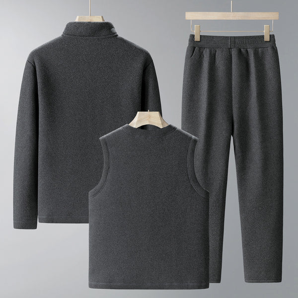 Traje Deportivo de Terciopelo Talla Grande para Hombre