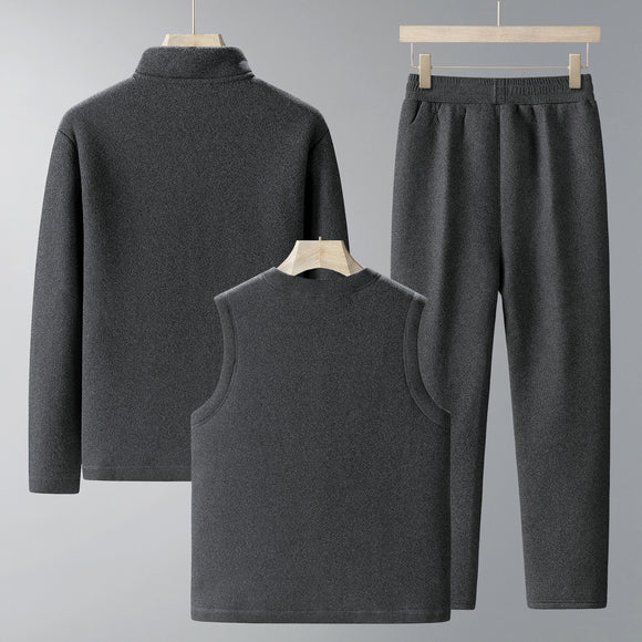 Traje Deportivo de Terciopelo Talla Grande para Hombre