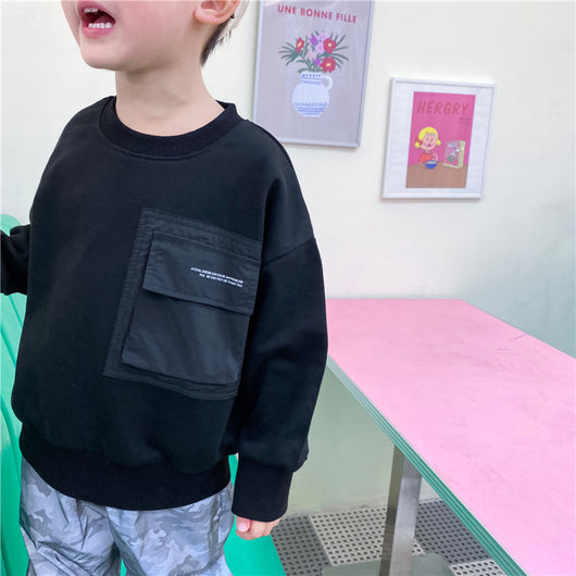 Suéter de trabajo con bolsillos para niños - Colección otoño - Image 9