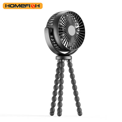 Ventilador Portátil Automático para Cochecito de Bebé con Luz LED - Image 10