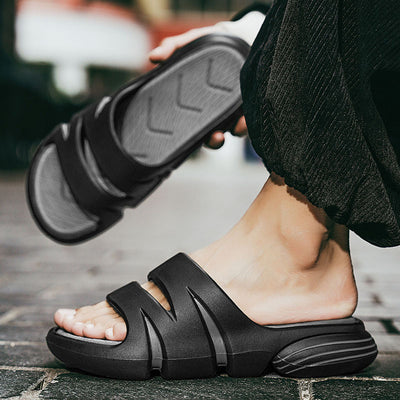 Pantuflas Casuales para Hombre con Suela Gruesa Antideslizante - Image 7