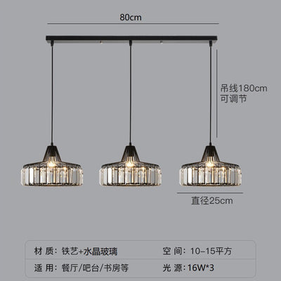 Lámpara Colgante de Cristal Lujo Moderno para Dormitorio - Image 10