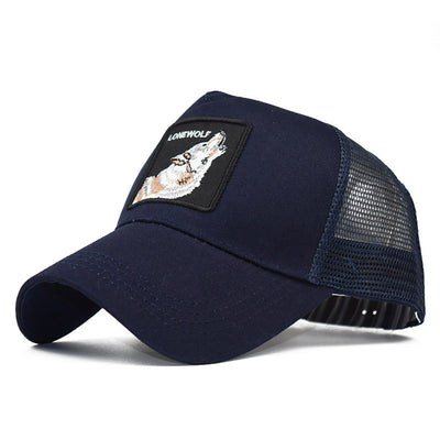Gorra de Béisbol con Bordado de Animales y Red Trasera - Image 37