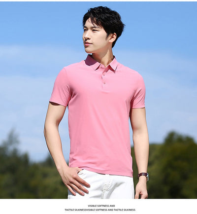 Polo Deportivo Hombre Ice Silk Elástico sin Costuras - Image 25