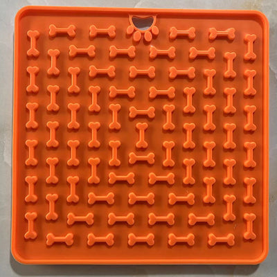 Tapete de Silicona para Perros con Texturas de Lamido - Image 4